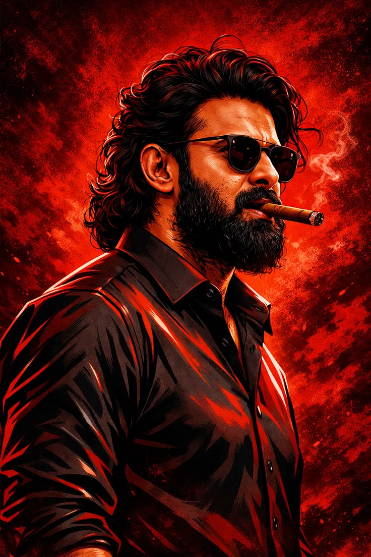 Digital portrait illustration nano banana prompt