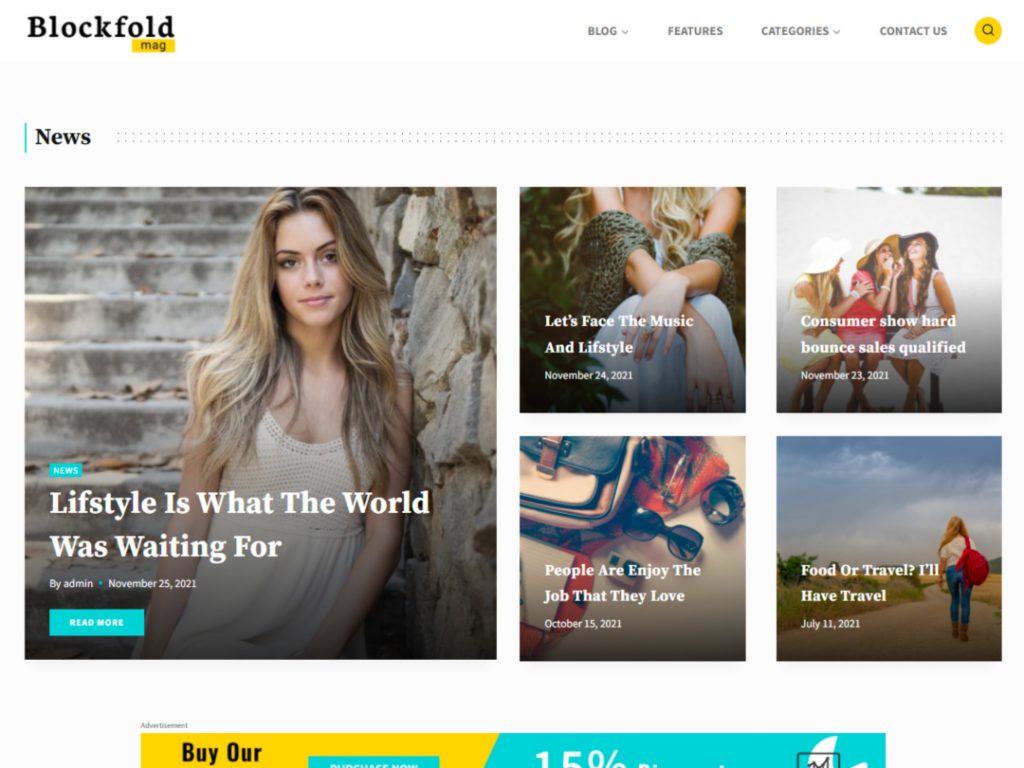 Blockfold - Free WooCommerce Themes