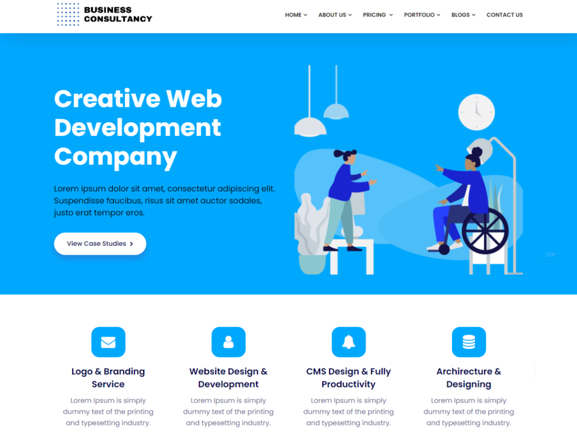 Free WordPress Theme useful for Business, corporate and agency and Trade Institutional