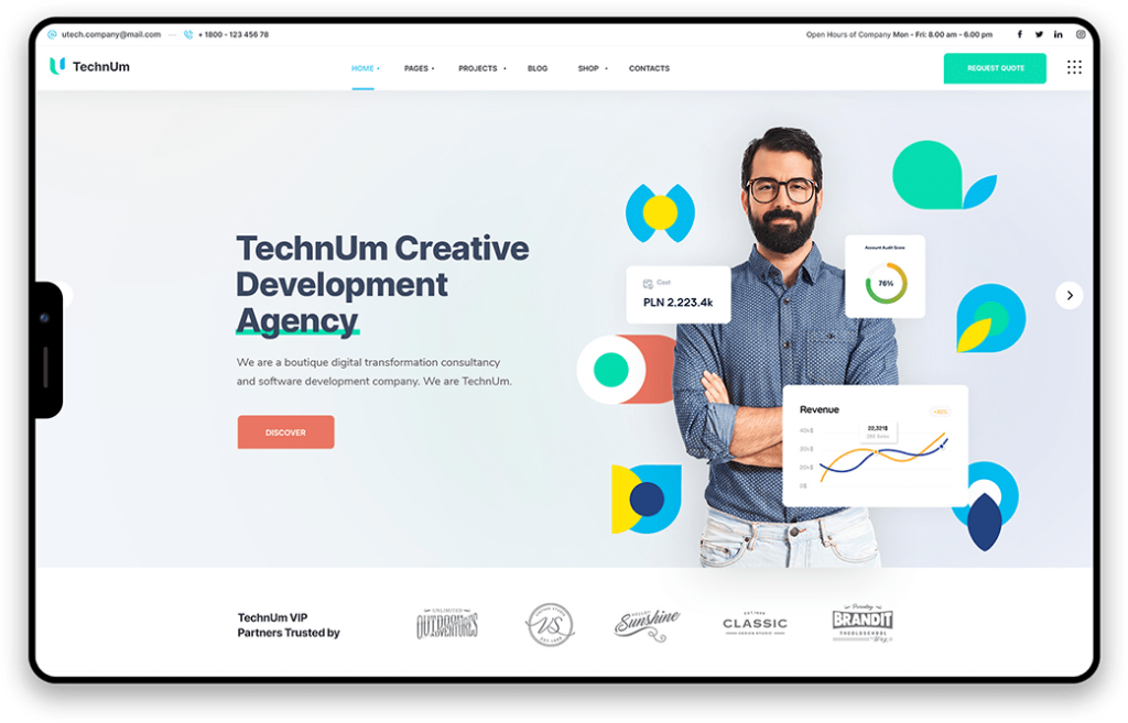 Technum | IT Solutions & Technology WordPress Theme